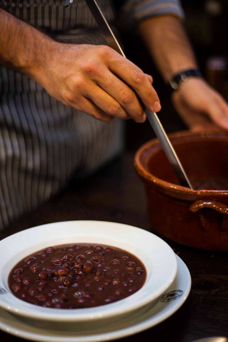 Tolosako Babarruna Alubia de Tolosa errezeta receta alubia Gipuzkoa