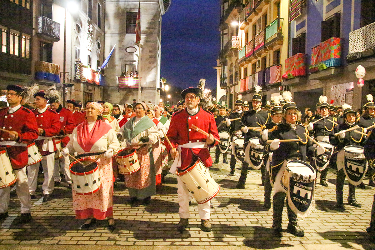 Tolosa Inauteriak Carnaval Tamborrada