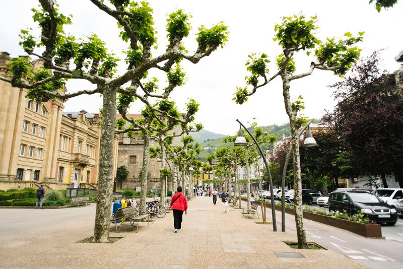 Paseo San Frantzisko Aparcamiento San Francisco Tolosa